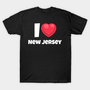 I love New Jersey T-Shirt